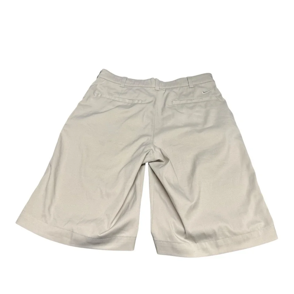 Nike Golf Mens Shorts Sz 28 Tour Performance Bone White Chino 509179-072 Stretch